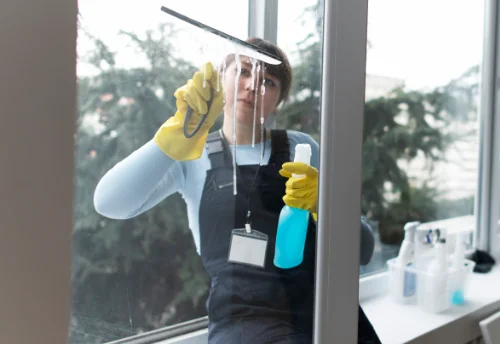 Nettoyage de vitres intérieures et extérieures à Calmeilles